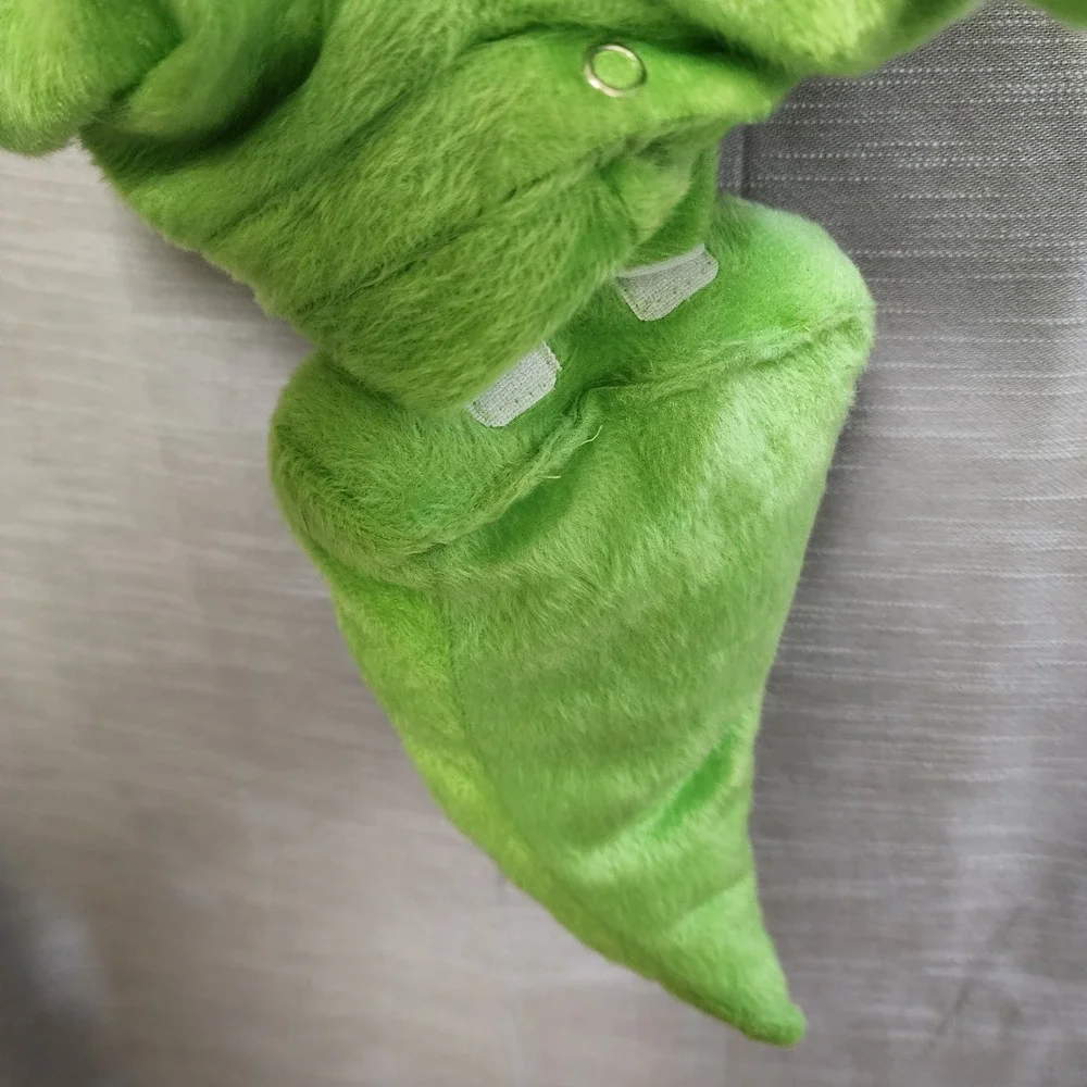InCharacter Baby T-Rex Dinosaur Costume Green Orange 0-6 Months 4 Piece Set